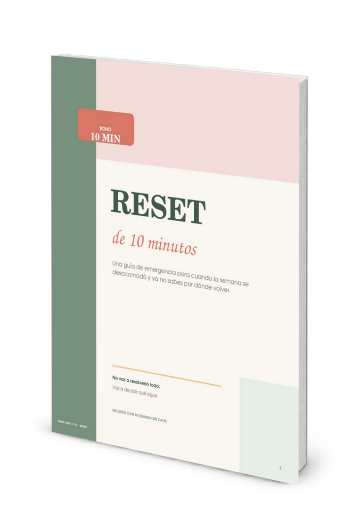 Portada del bono Reset de 10 minutos